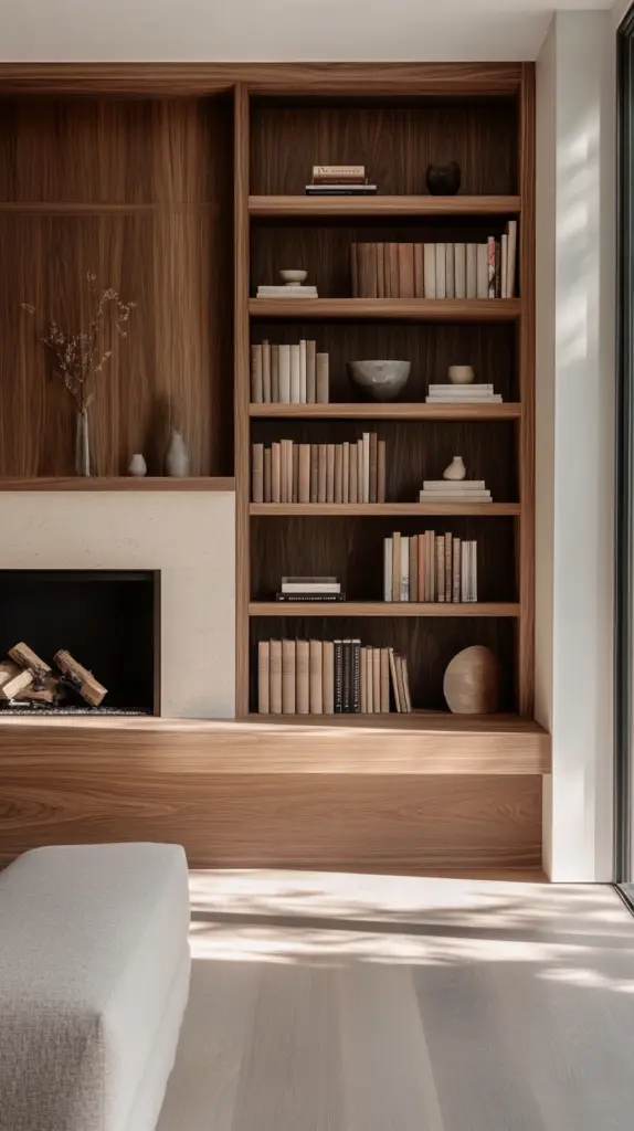 alcove bookshelves 1