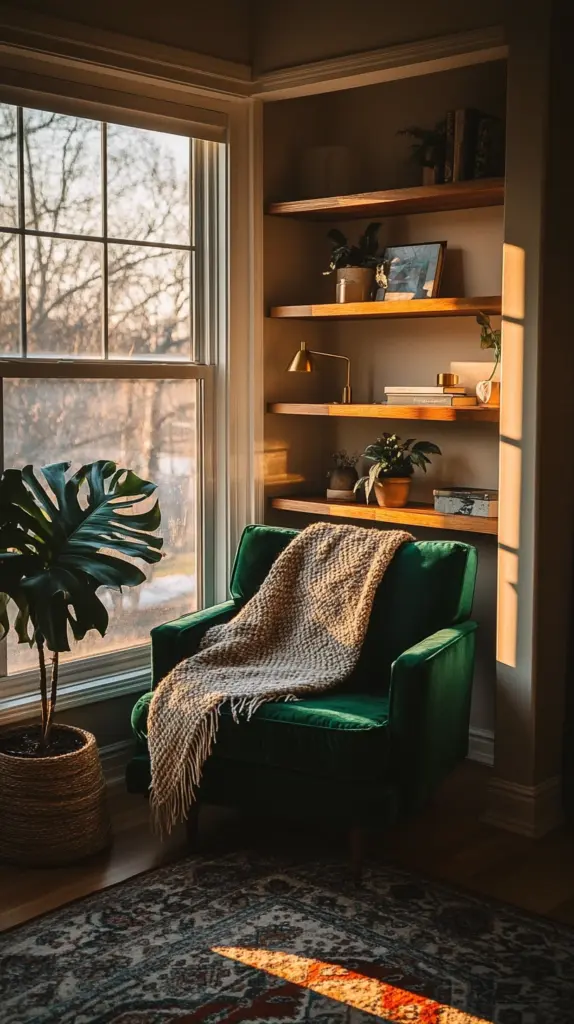 apartment reading nook 1