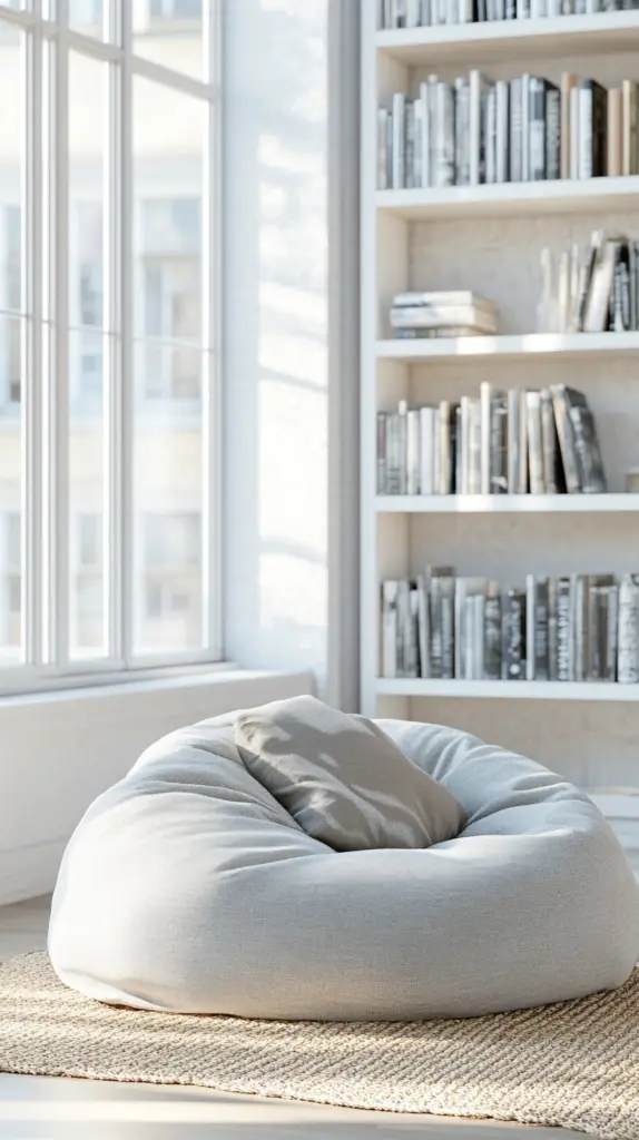 bean bag reading nook 1