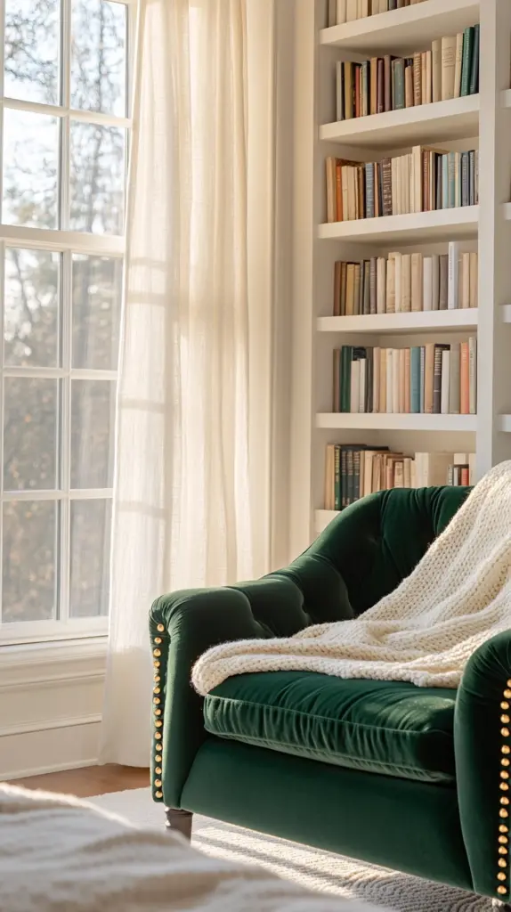 bedroom reading nook 1