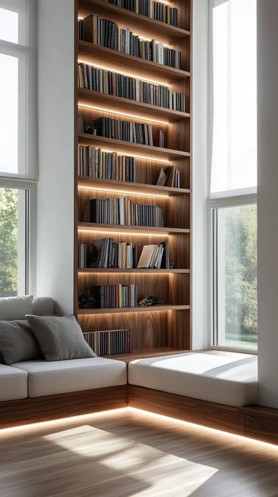 bookshelves corner 1