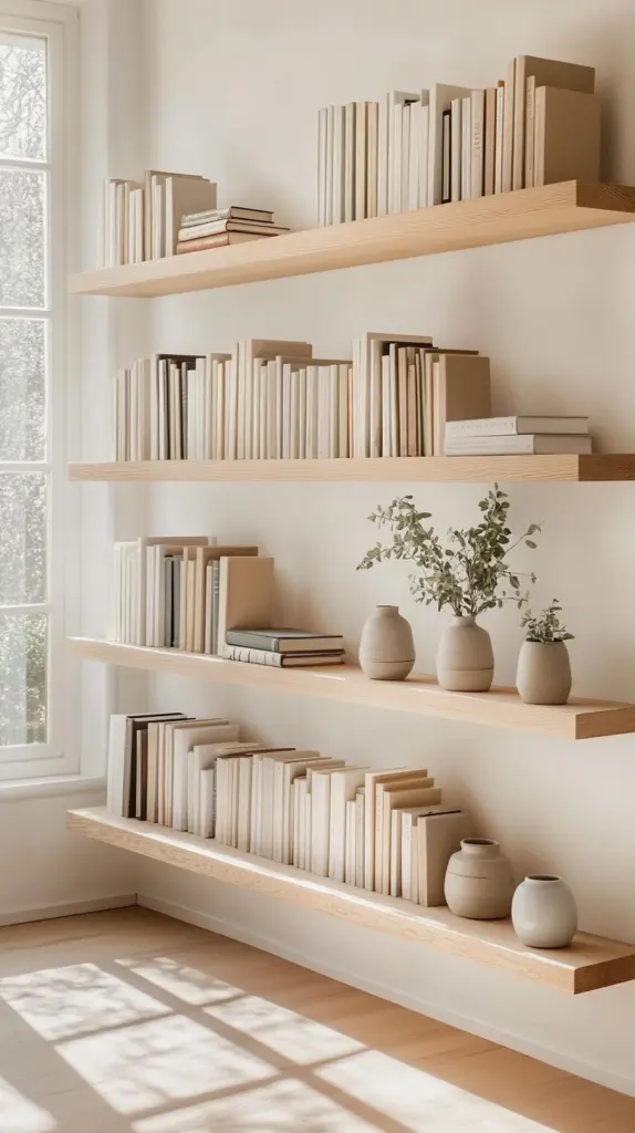 bookshelves decor 1
