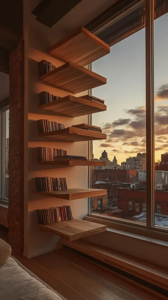bookshelves for small spaces 1