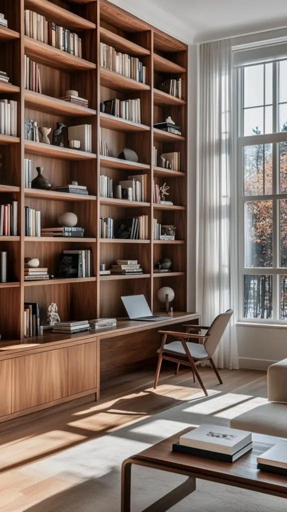 build in bookshelves 1