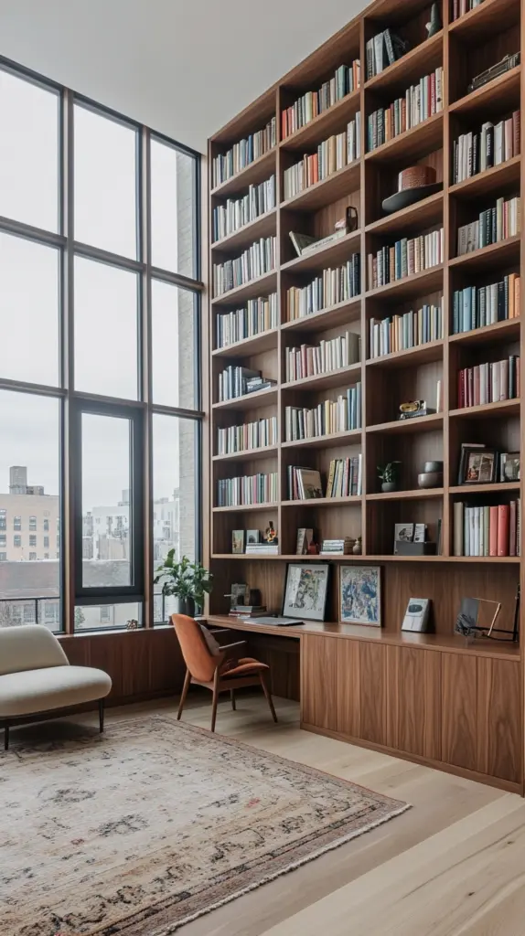 built in bookshelves 1