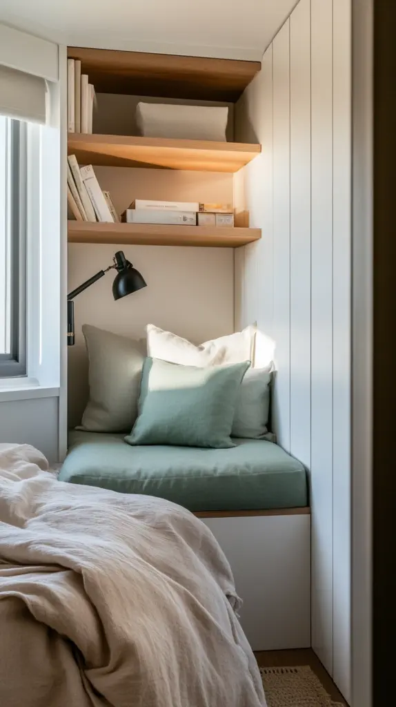 closet reading nook 1
