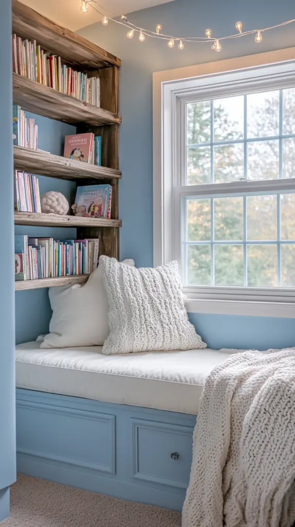closet reading nook kids 1