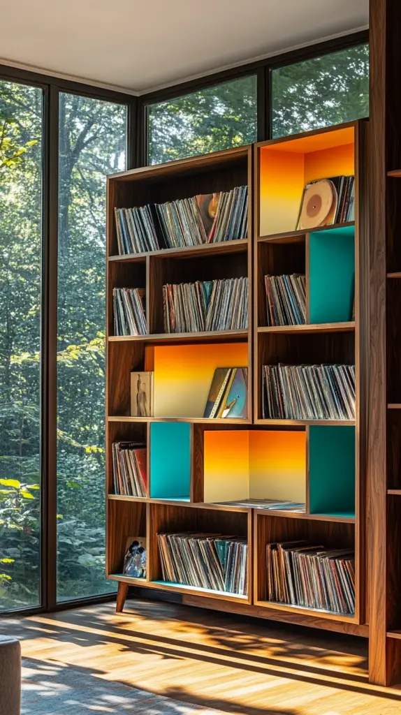 colorful bookshelves 1