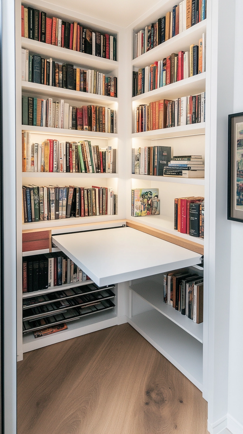 corner library bookshelves 40