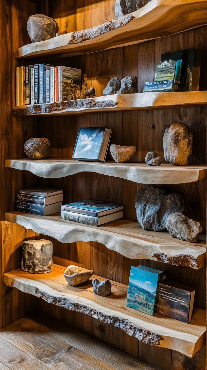 cottage bookshelves 74