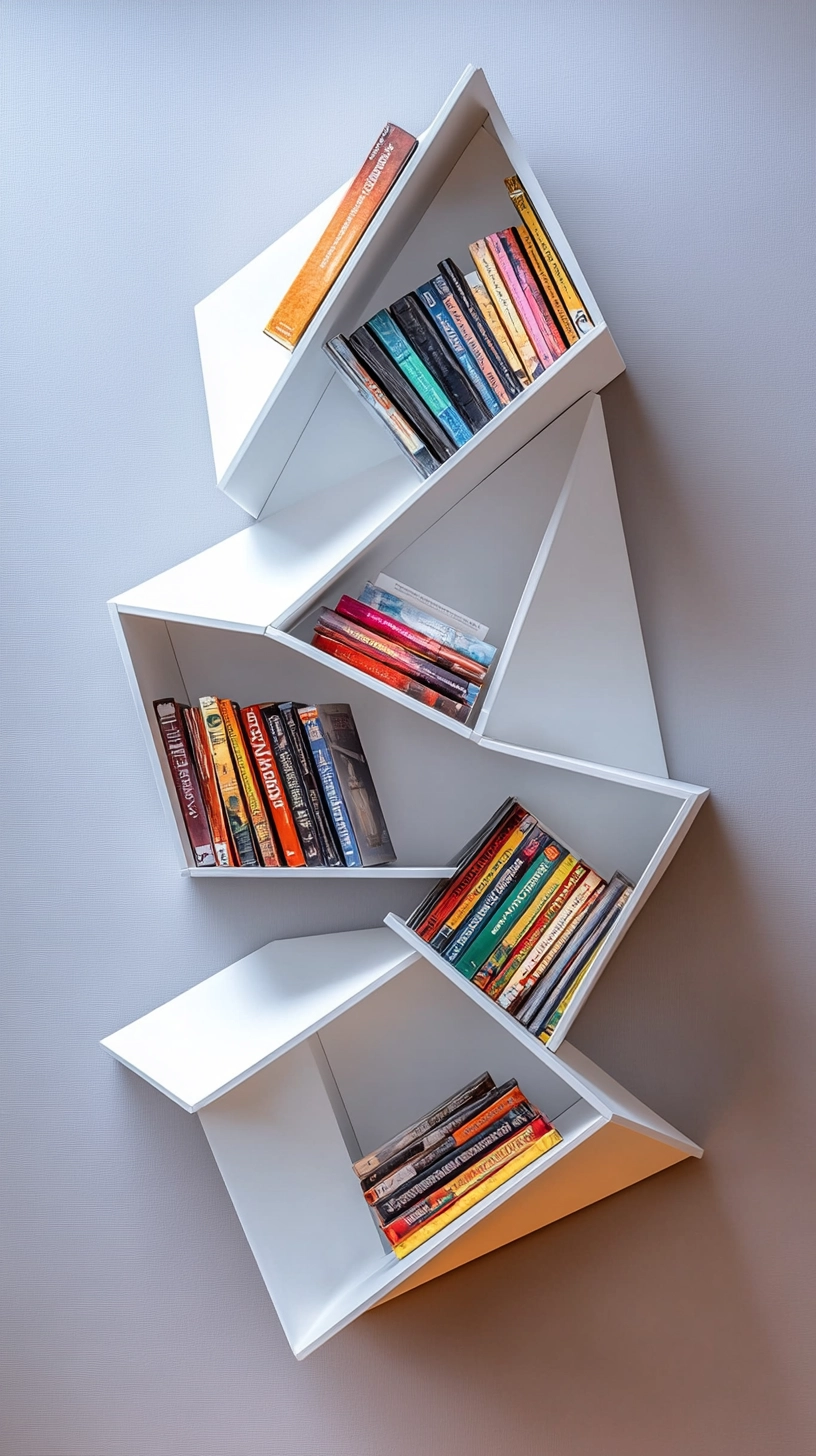 creative bookshelves for small spaces 71