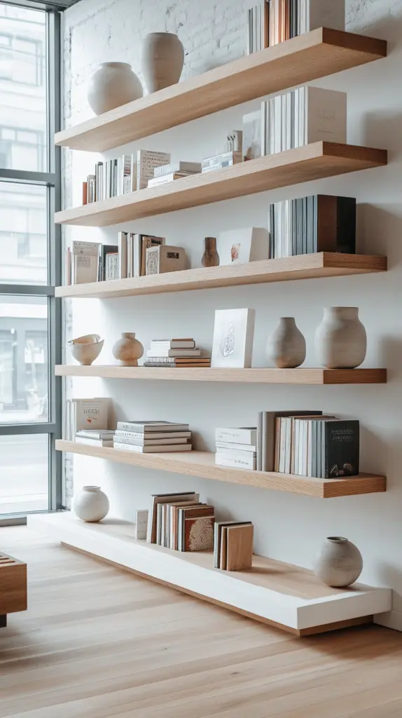 decorating bookshelves 1