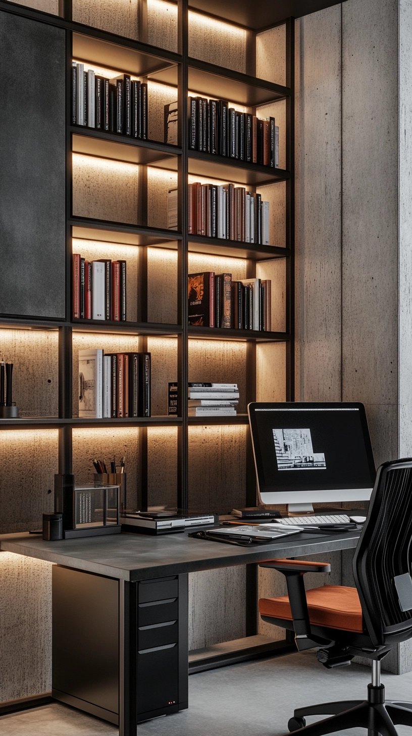 decorating bookshelves 58
