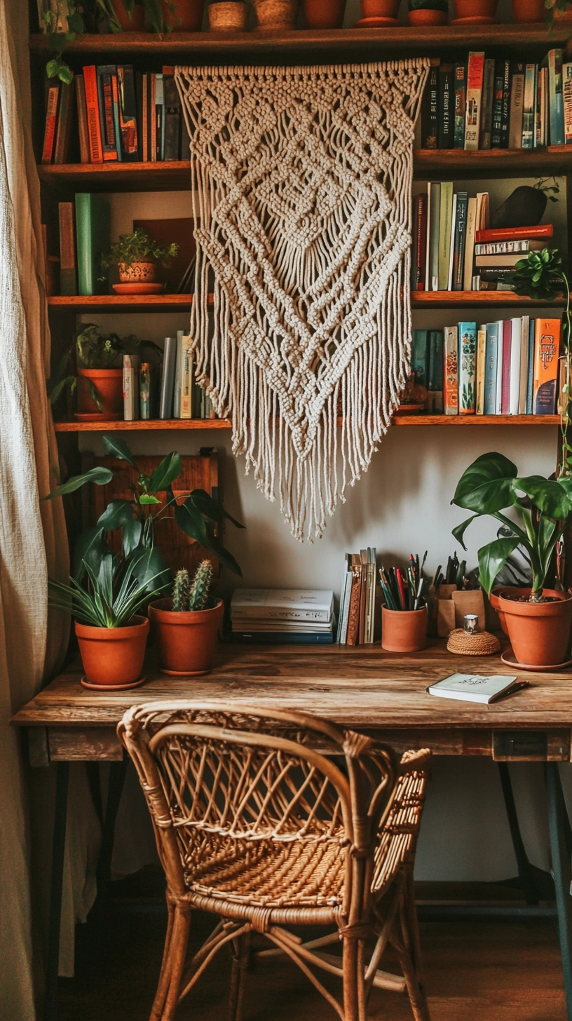 desk with bookshelves 17