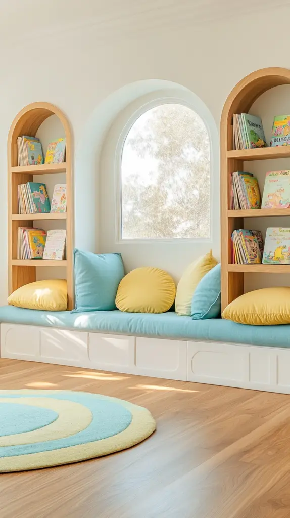 diy reading nook for kids 1