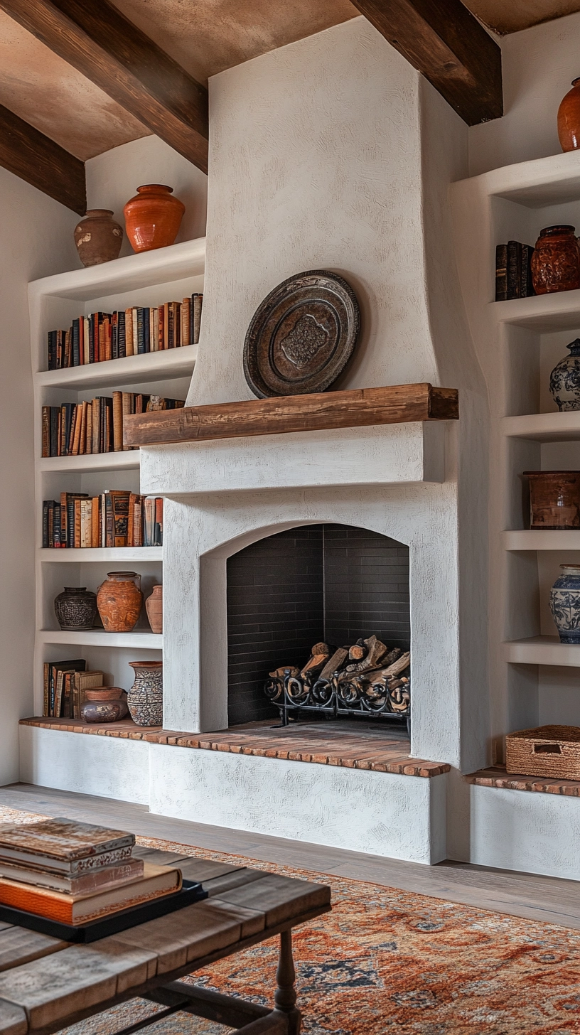 fireplace bookshelves built in 66