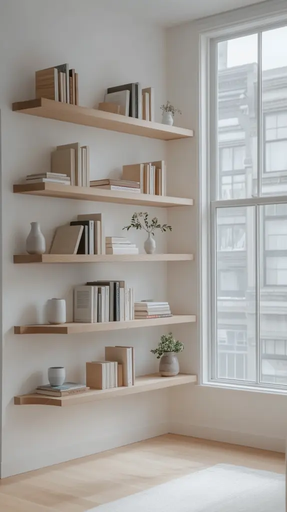 floating bookshelves 1