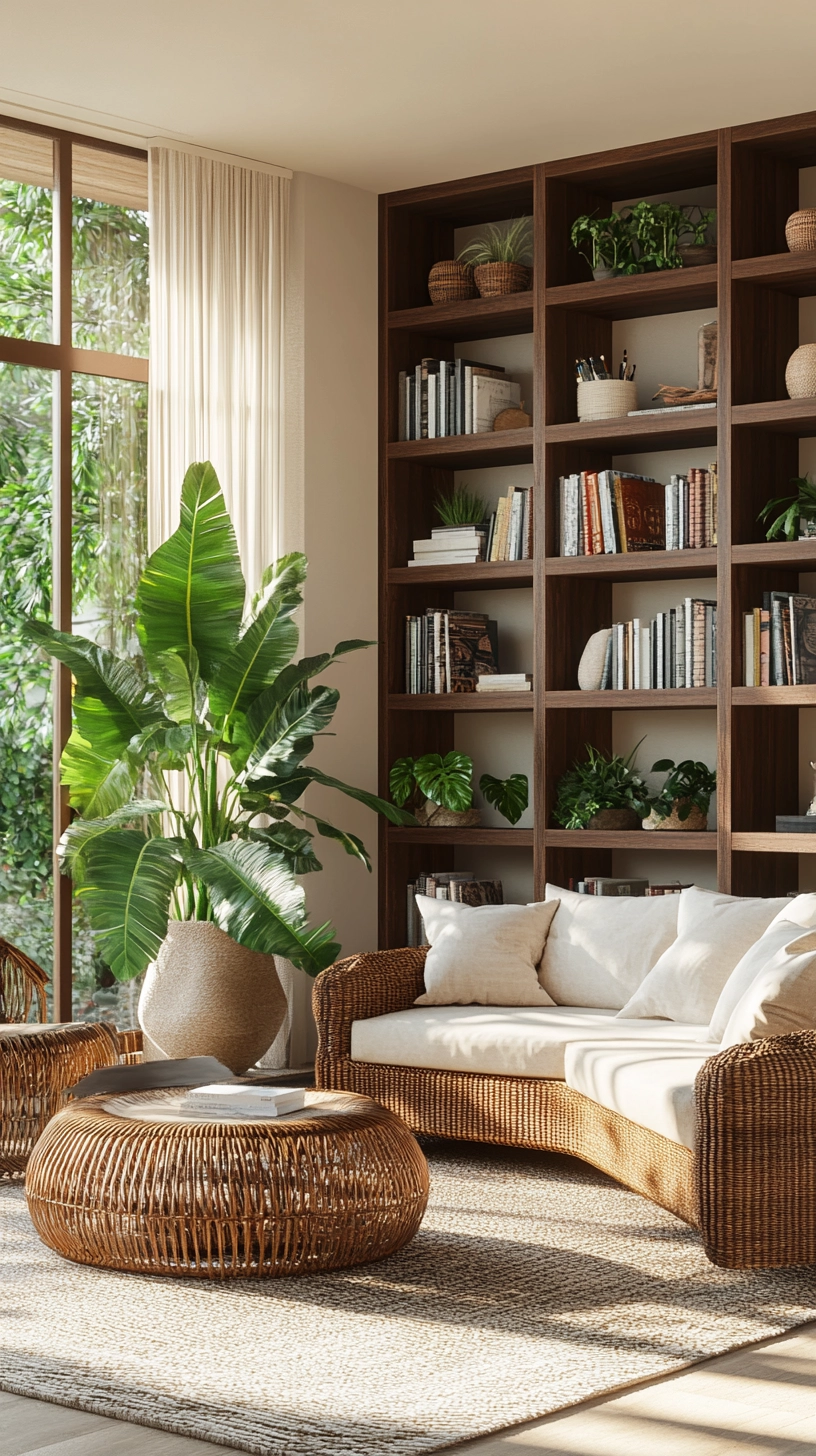 floating bookshelves living room 58