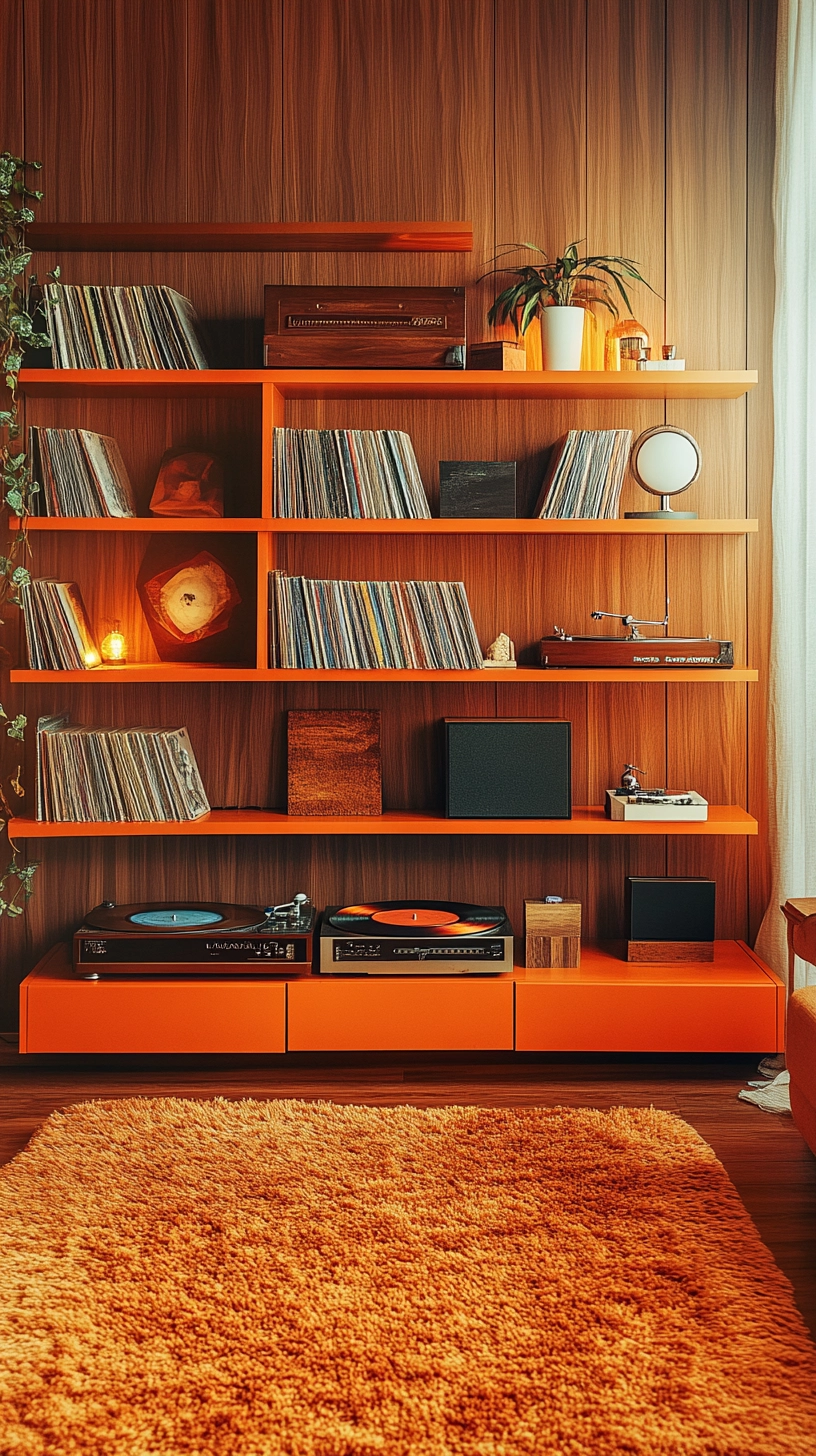floating bookshelves living room 66