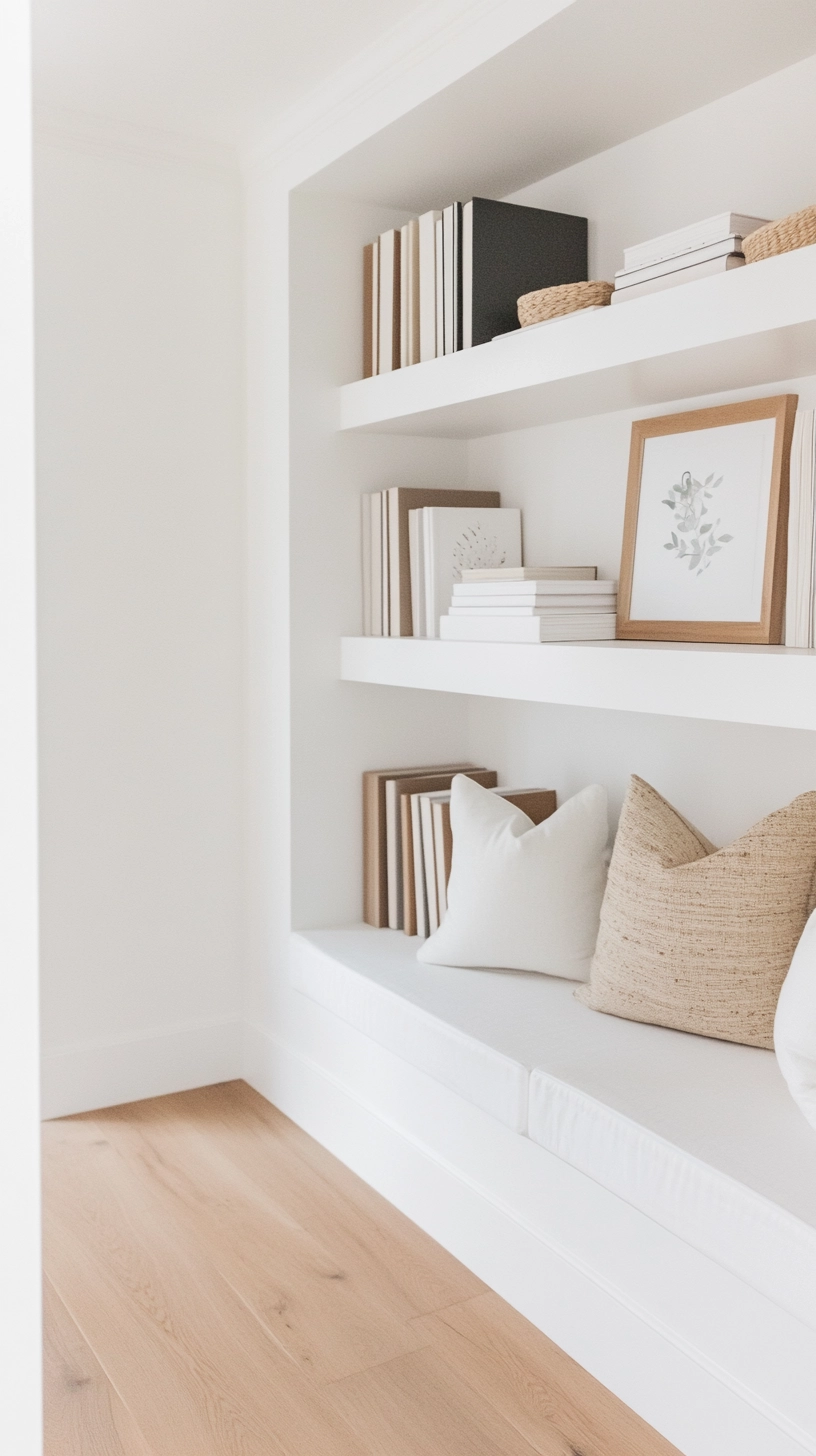 floating bookshelves nursery 37