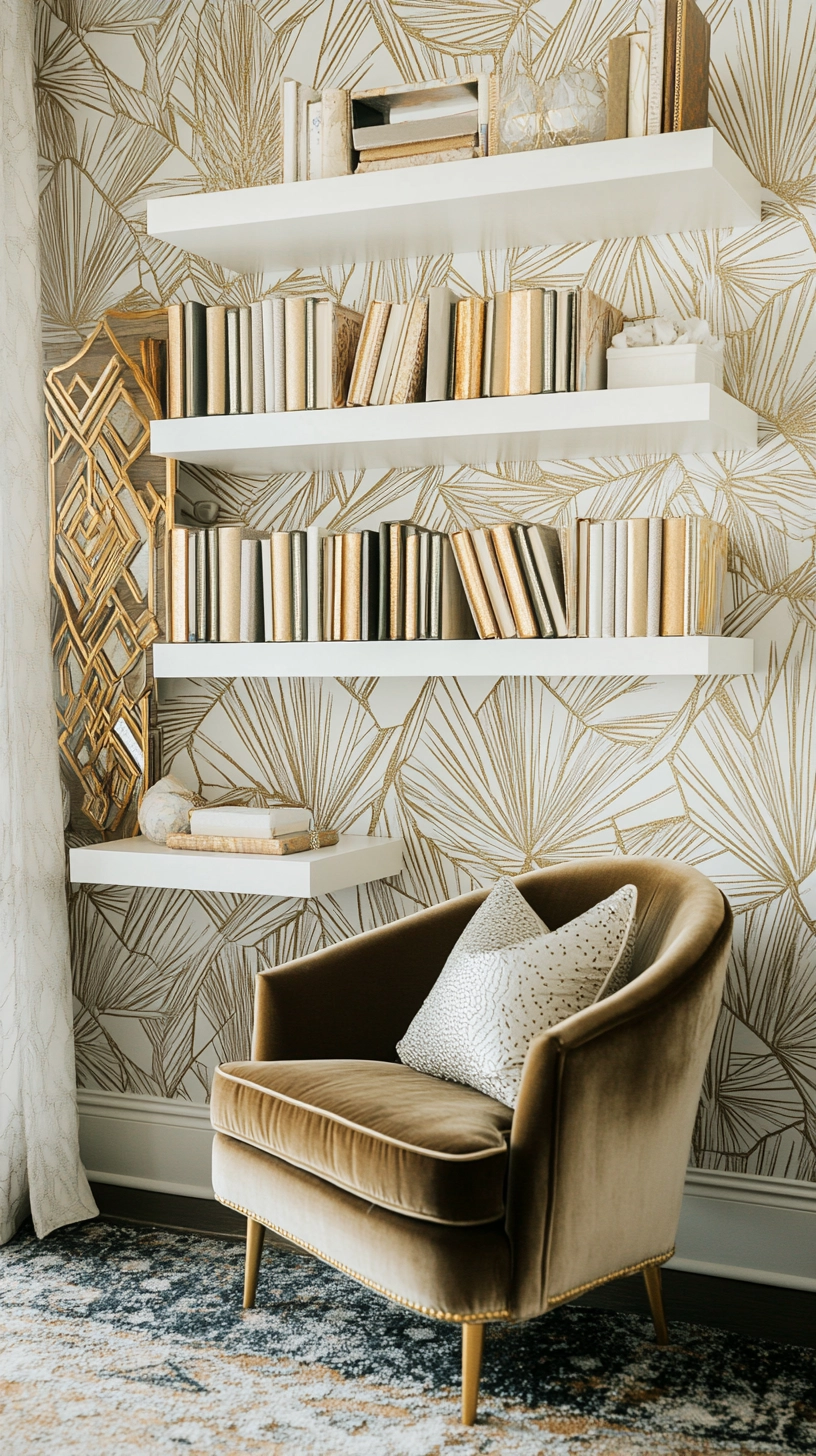 floating bookshelves nursery 42