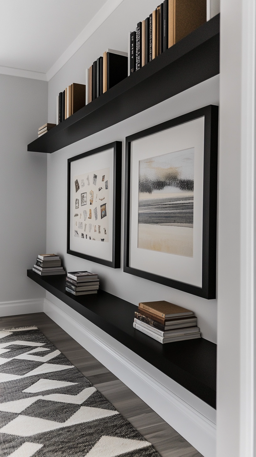 floating bookshelves nursery 50