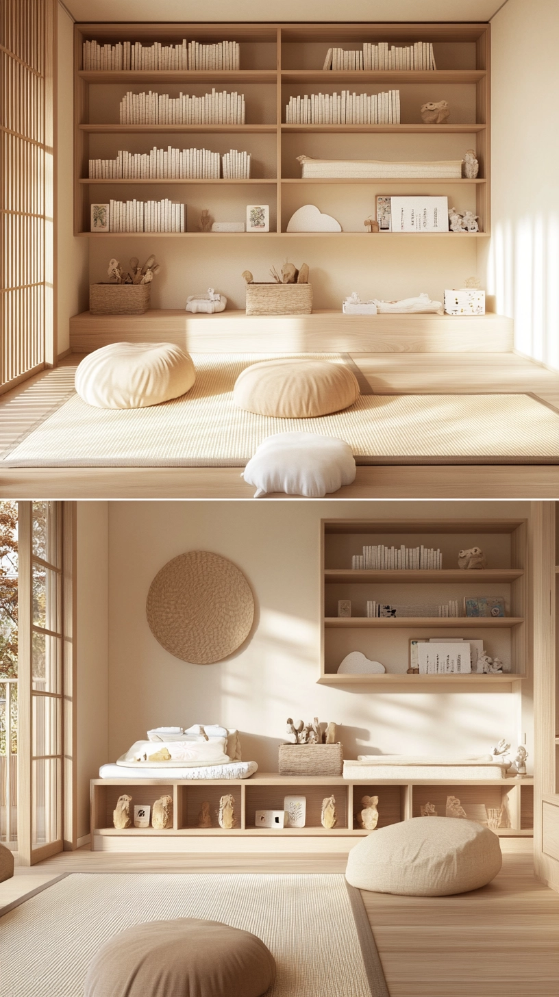 floating bookshelves nursery 70