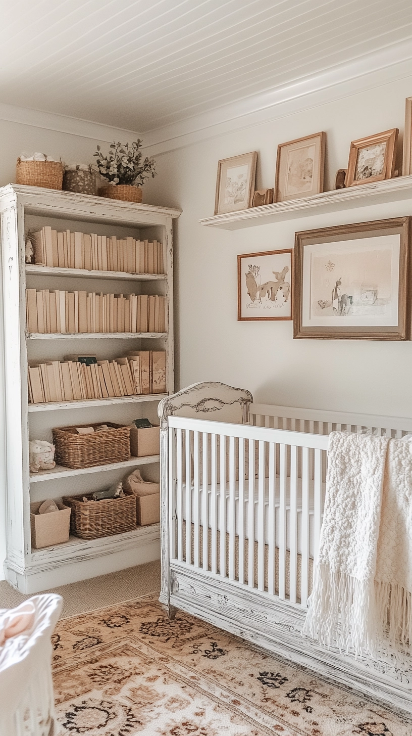 floating bookshelves nursery 78