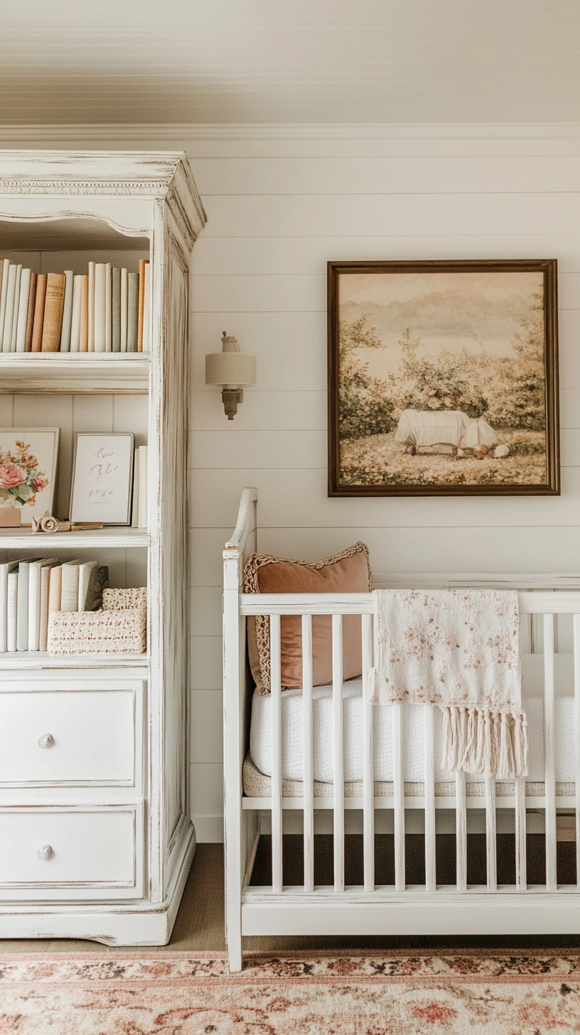floating bookshelves nursery 79