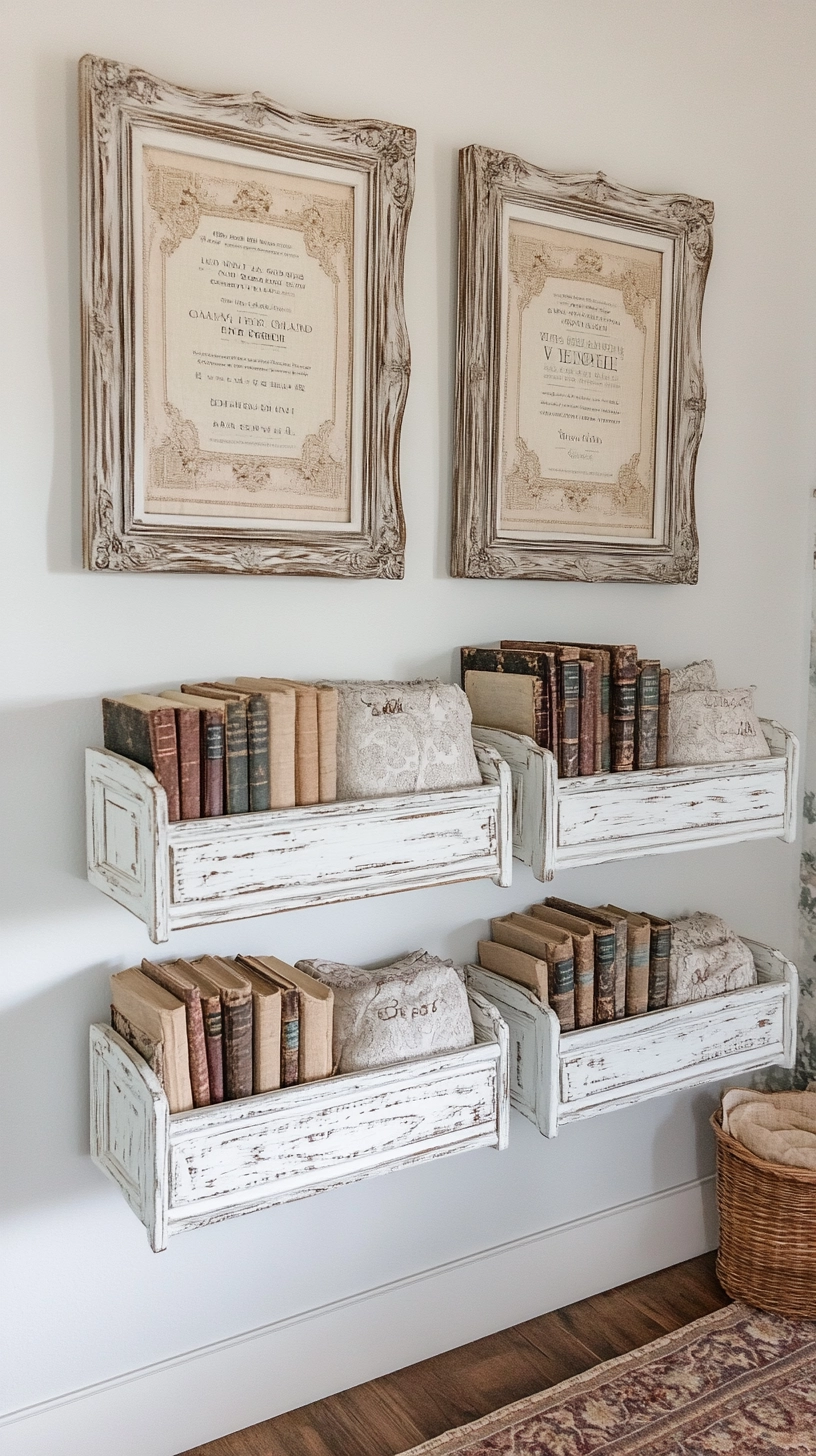 floating bookshelves nursery 80