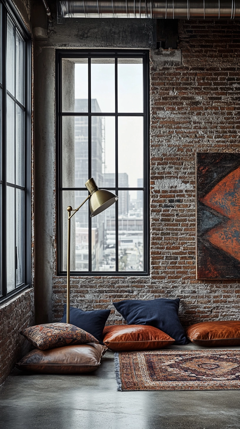 floor pillows reading nook 12