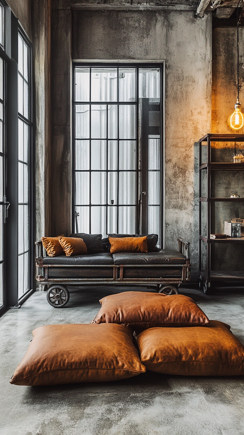 floor pillows reading nook 41