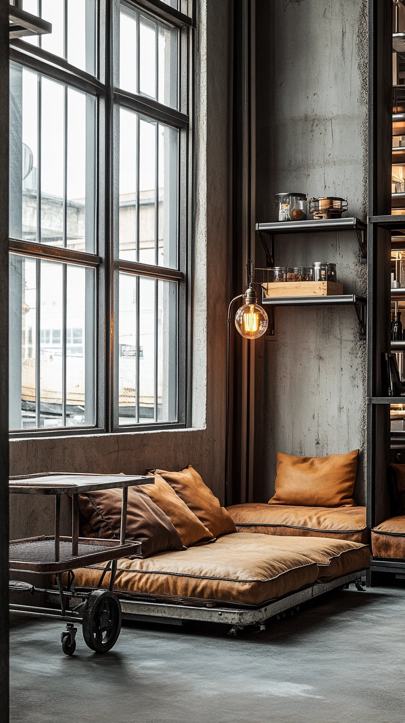 floor pillows reading nook 44