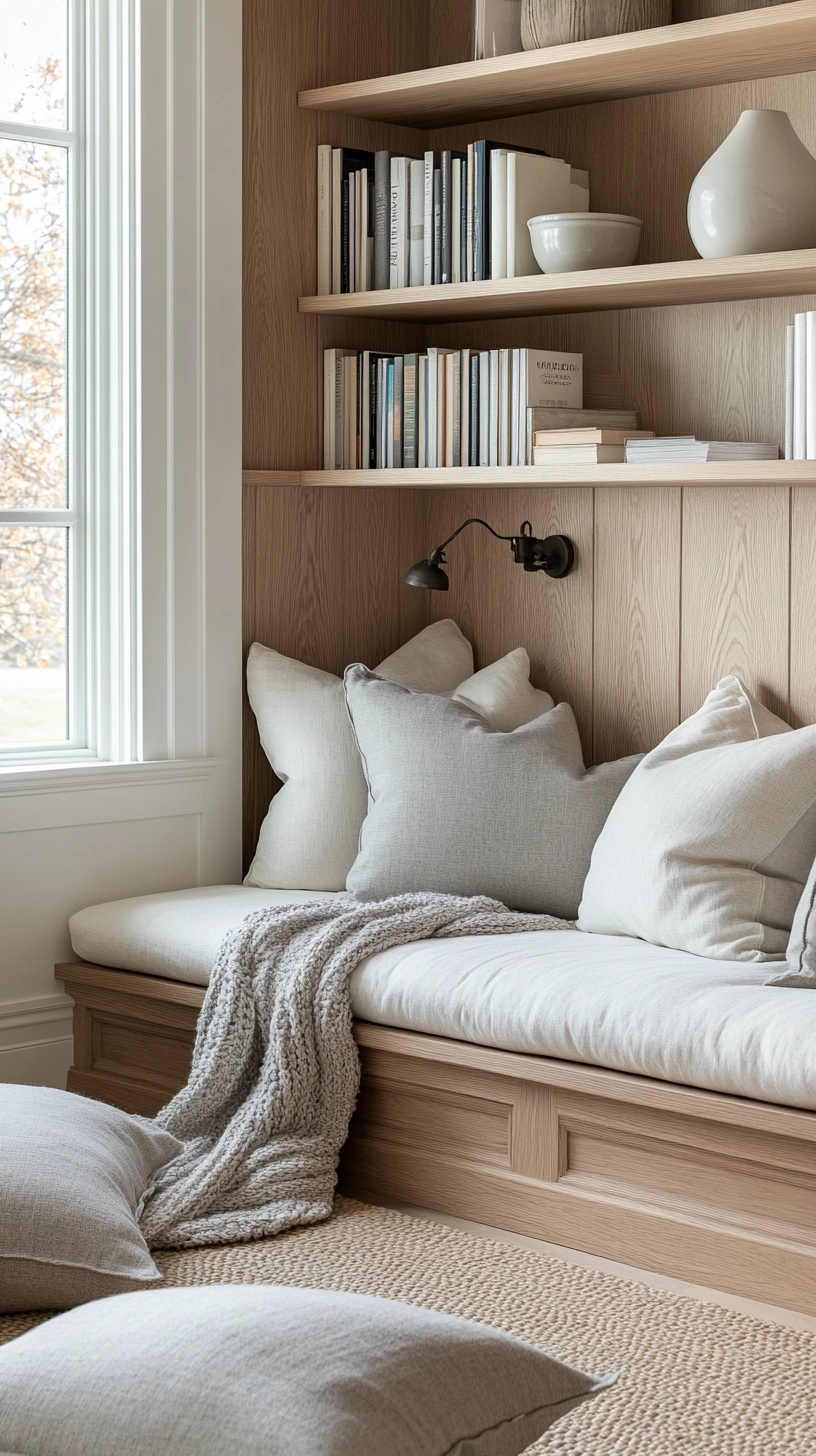 floor pillows reading nook 5