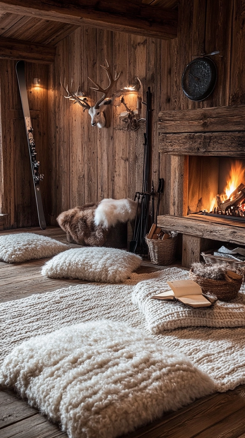floor pillows reading nook 55