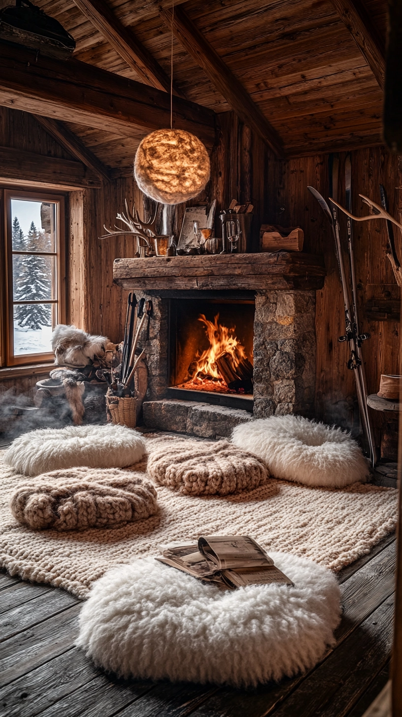 floor pillows reading nook 56