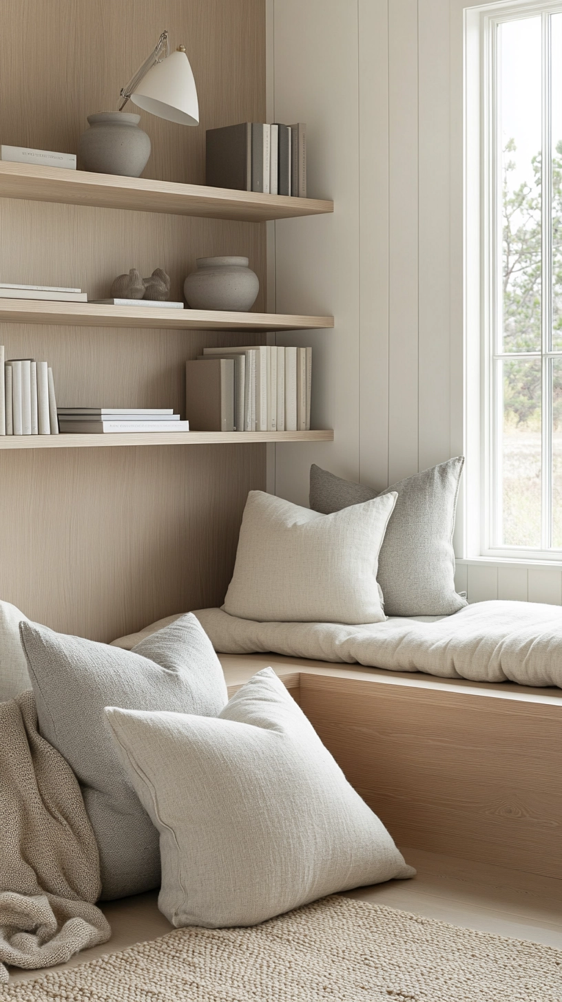floor pillows reading nook 6