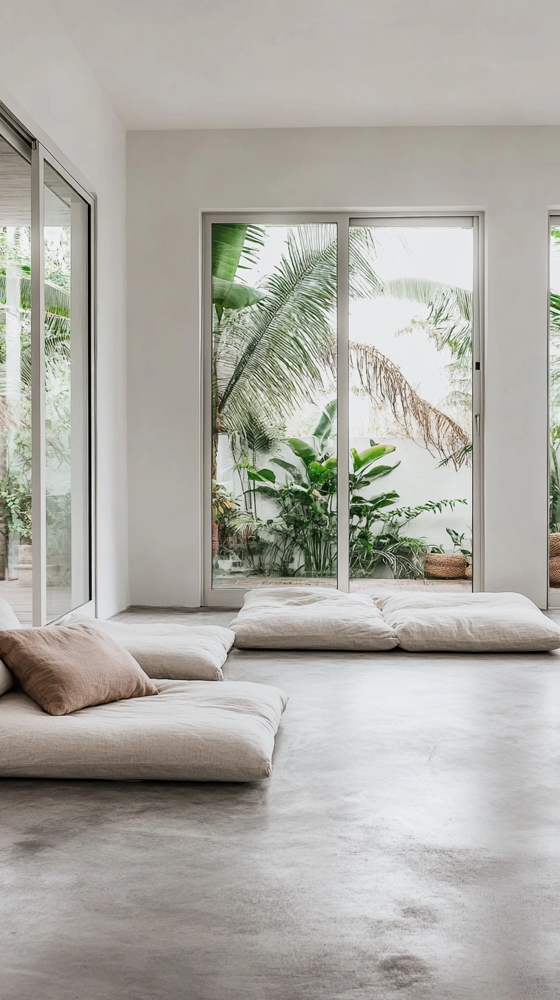 floor pillows reading nook 61