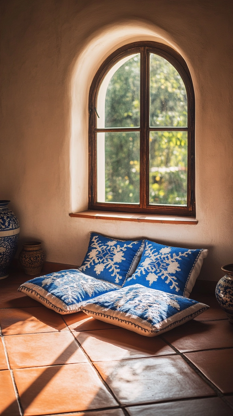 floor pillows reading nook 65