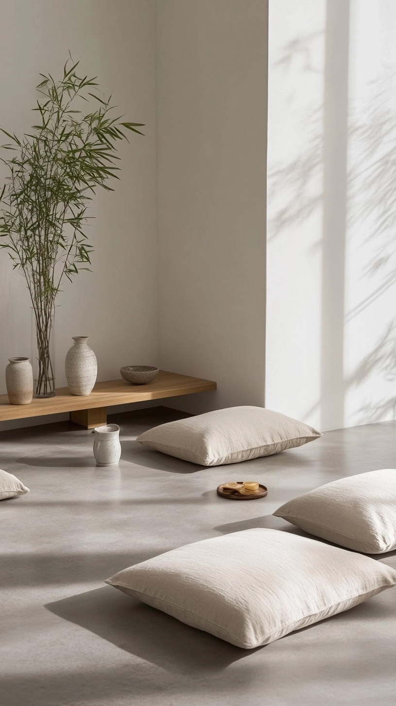 floor pillows reading nook 69
