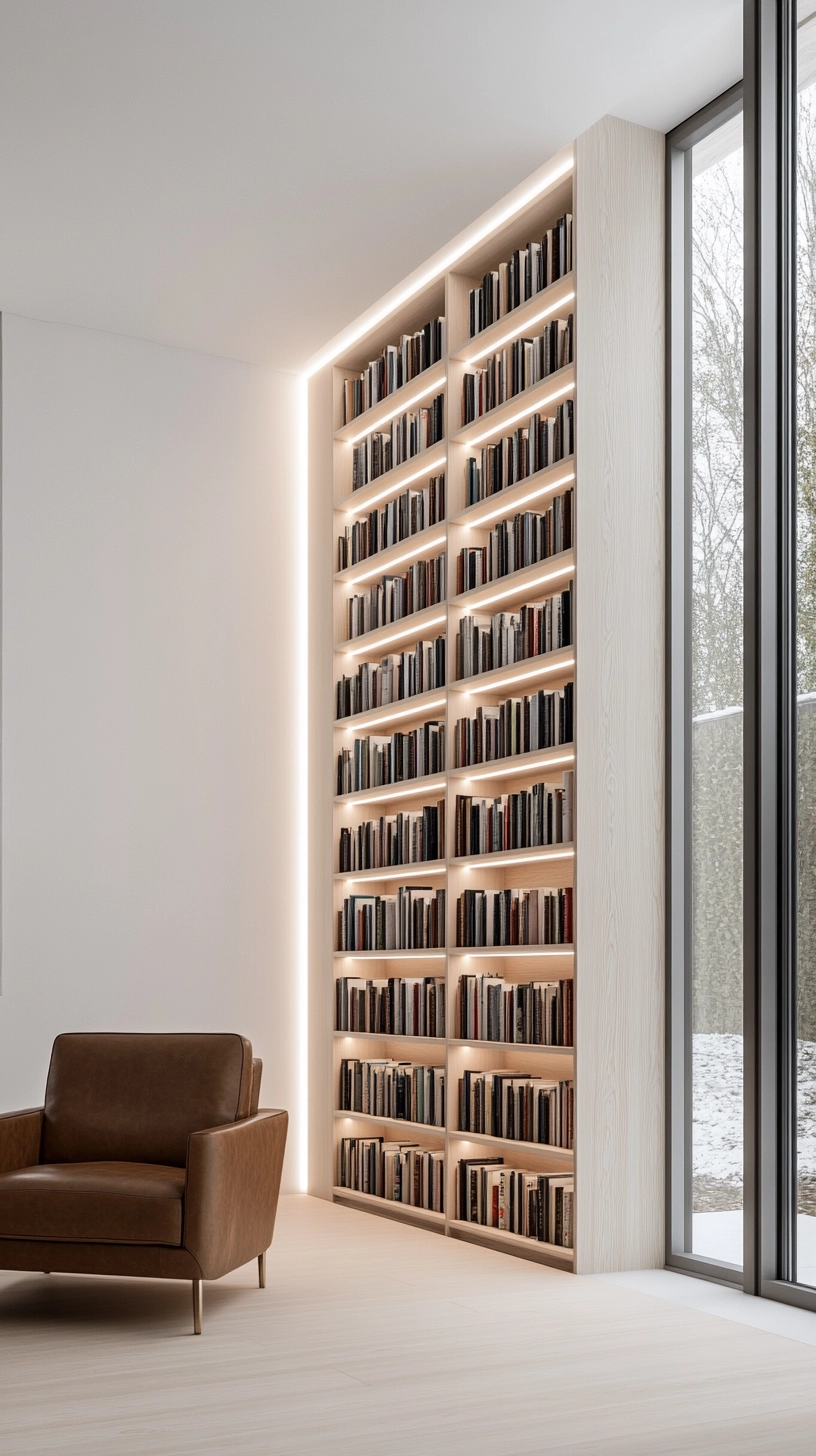 floor to ceiling bookshelves 3