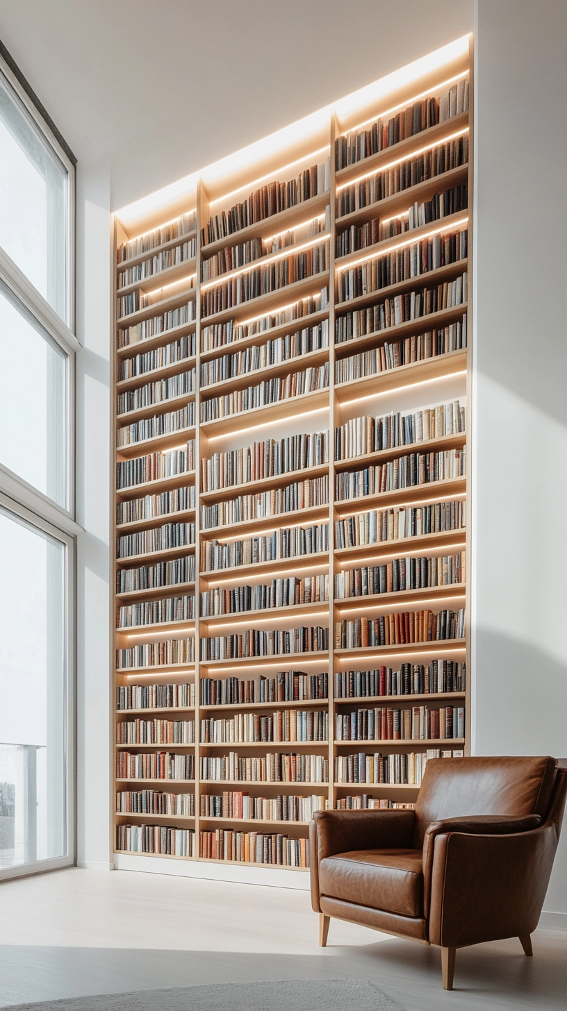 floor to ceiling bookshelves 4