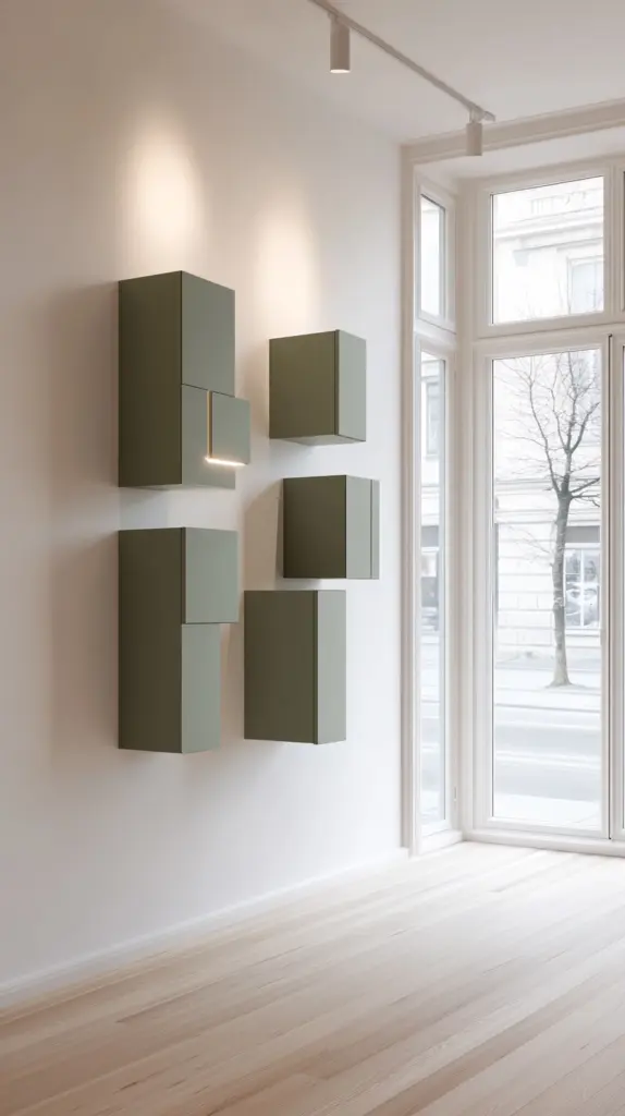 green bookshelves 1