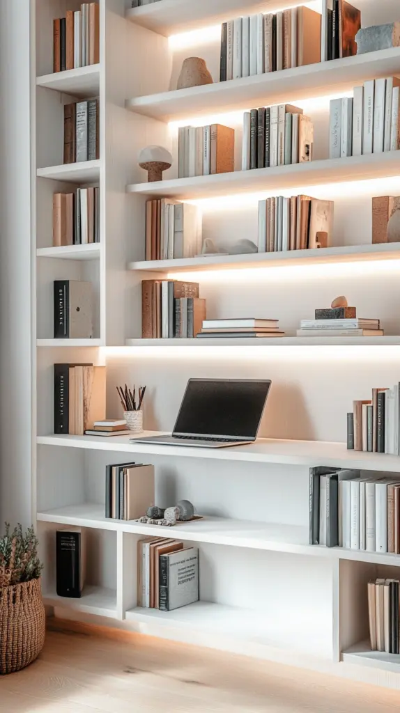 home office bookshelves 1