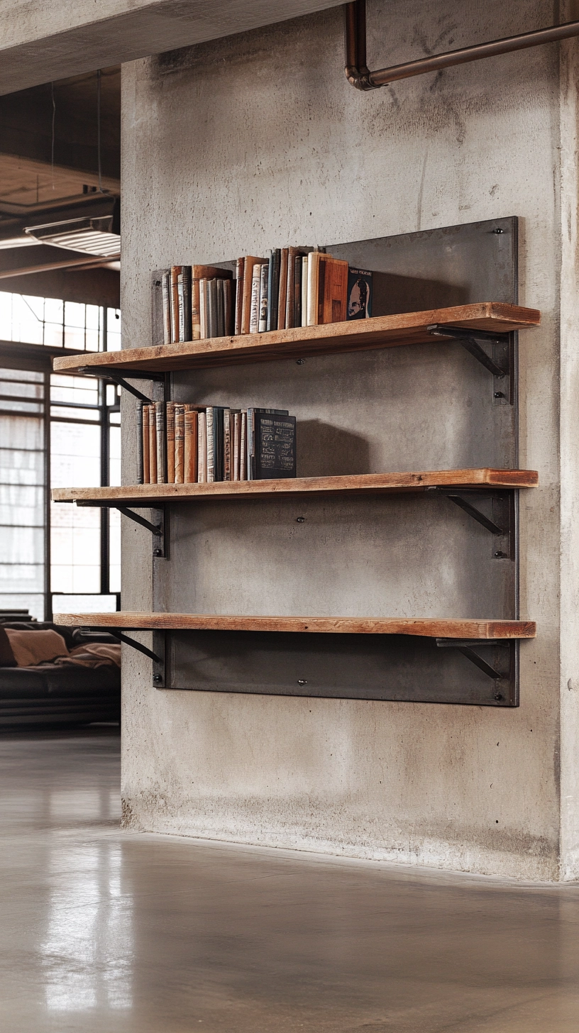 homemade bookshelves 34