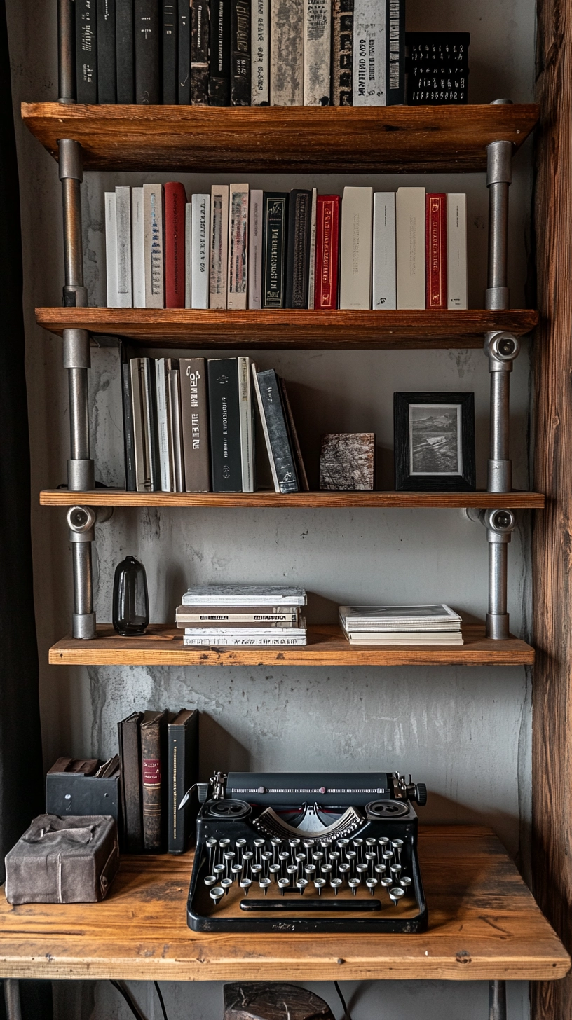 industrial bookshelves 52