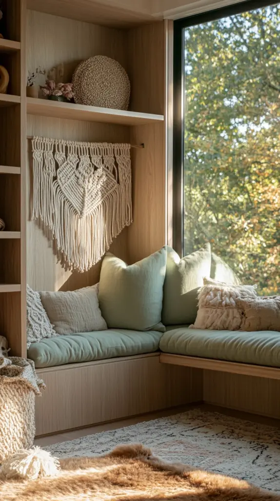 kids room reading nook 1