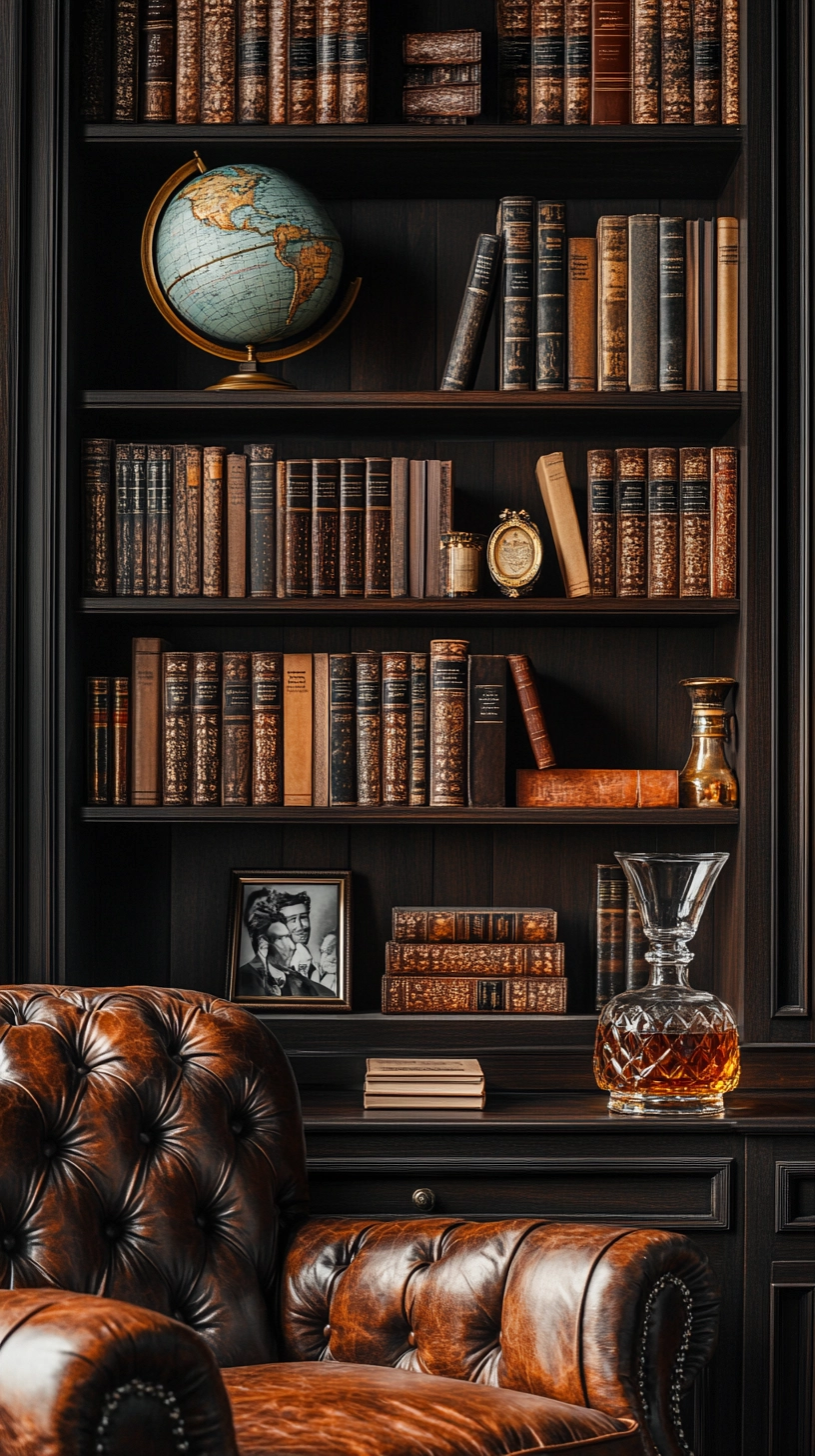 library bookshelves aesthetic 62