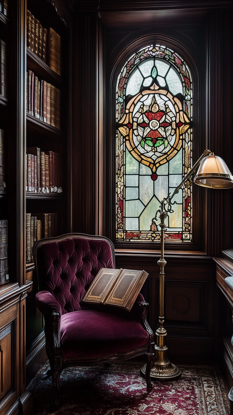 library reading nook 79