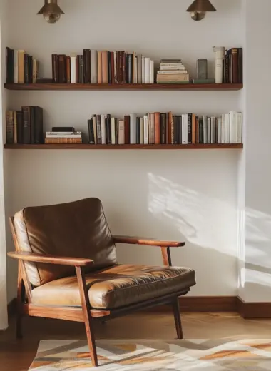 low bookshelves living room 1